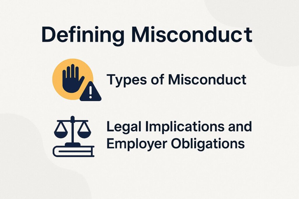 Defining Misconduct