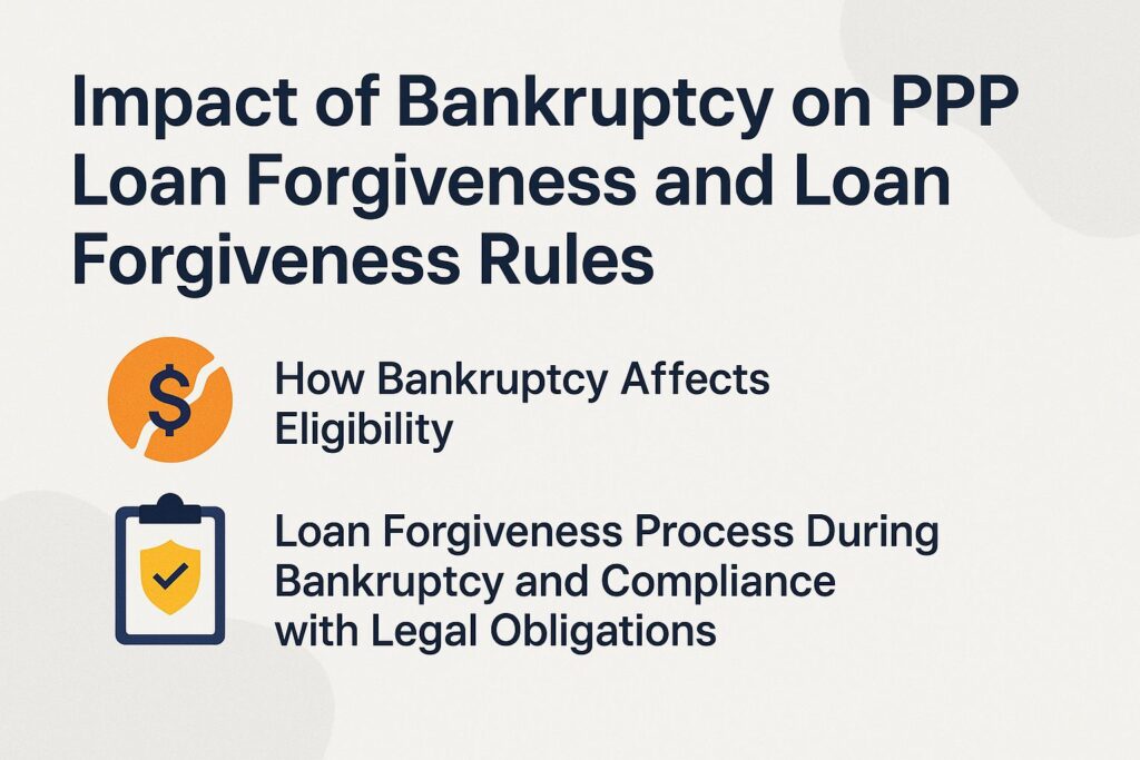 Impact of Bankruptcy on PPP Loan Forgiveness and Loan Forgiveness Rules